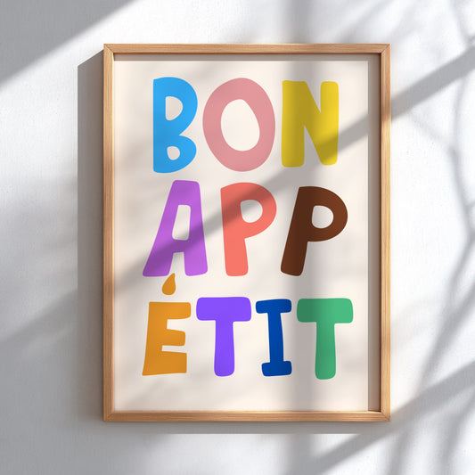 Bon Appétit - Kitchen Wall Art