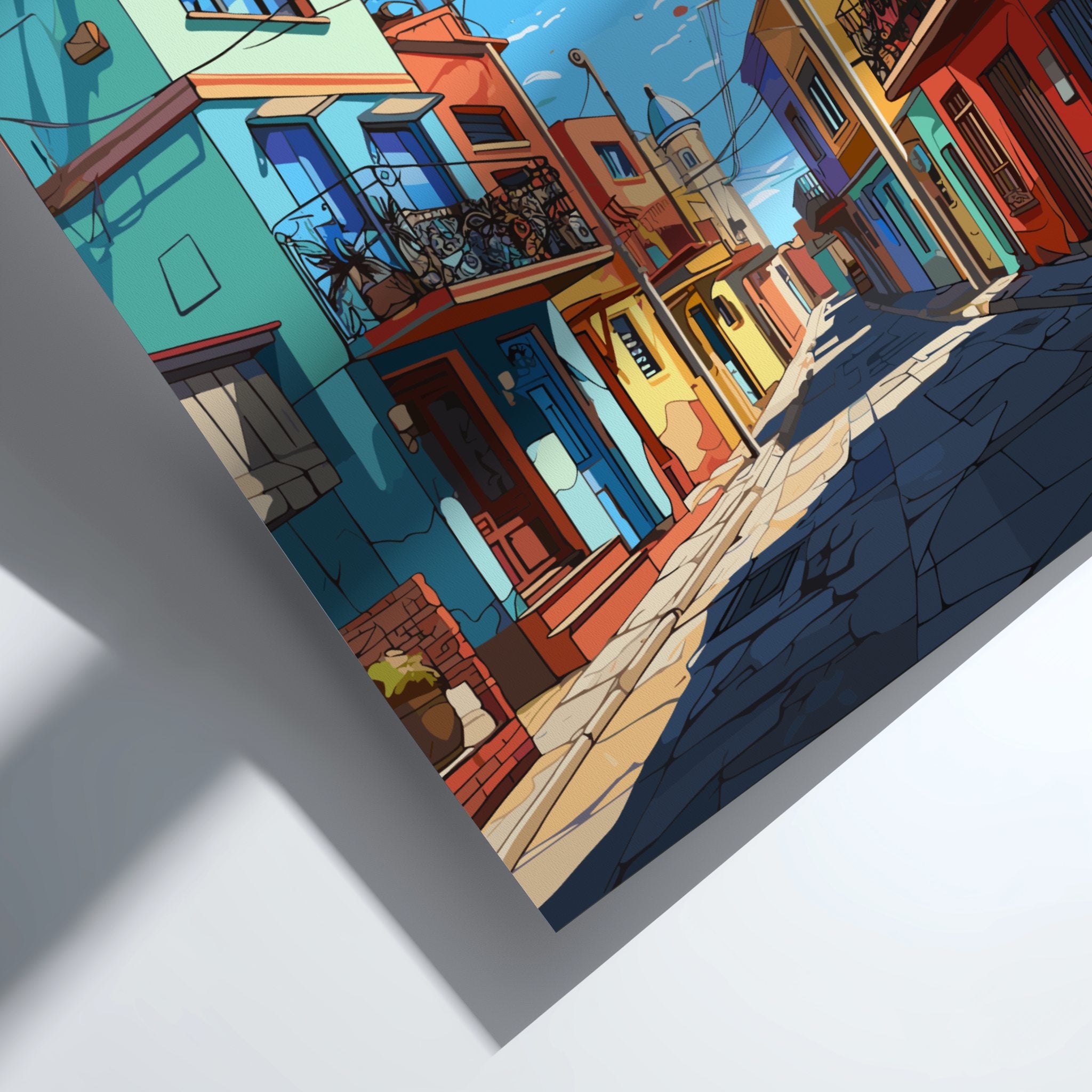 South America BUENOS AIRES CITY POSTER - ARGENTINE URBAN PRINT