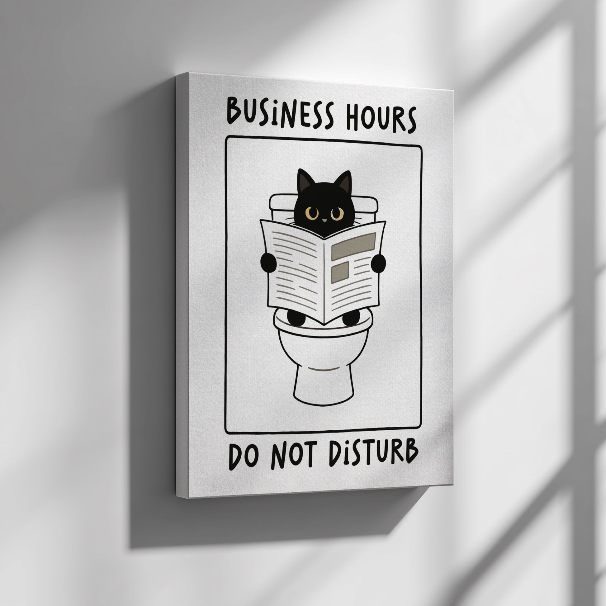 Business Hours: Do Not Disturb Poster - Funny Office Wall Art Print