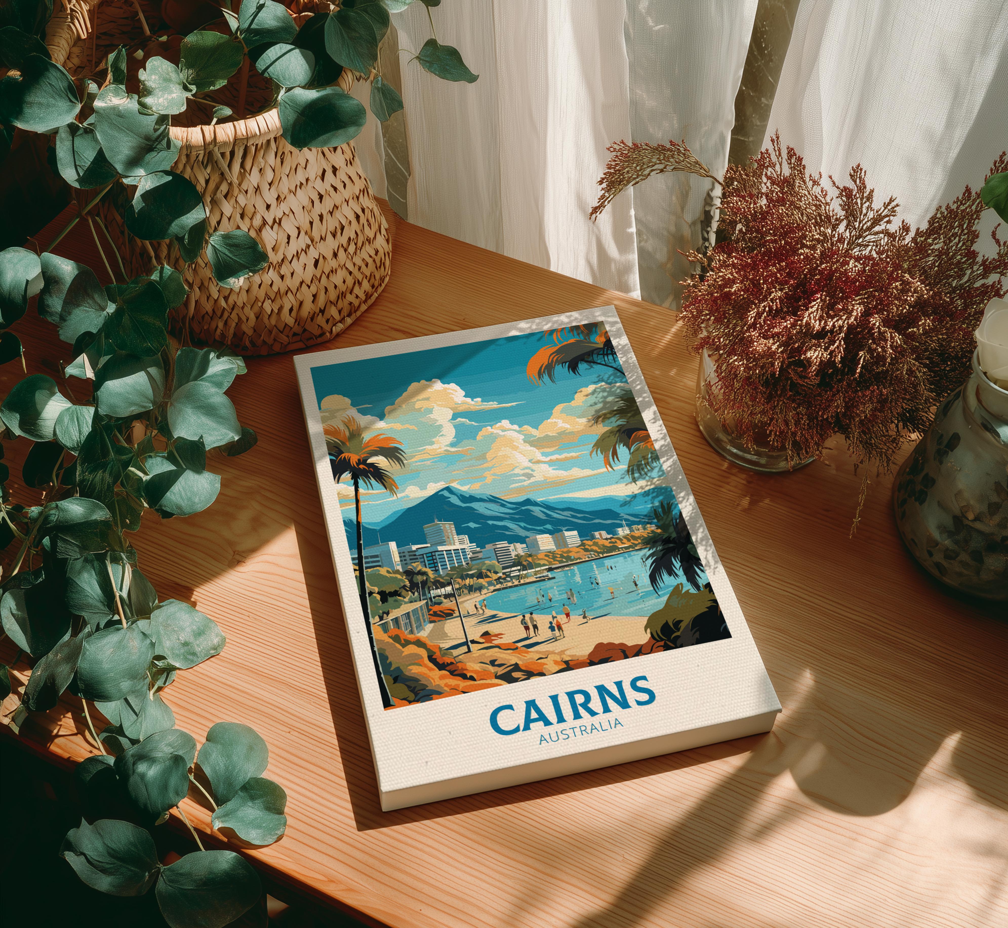 Australia CAIRNS TRAVEL PRINT - WALLART AUSTRALIA