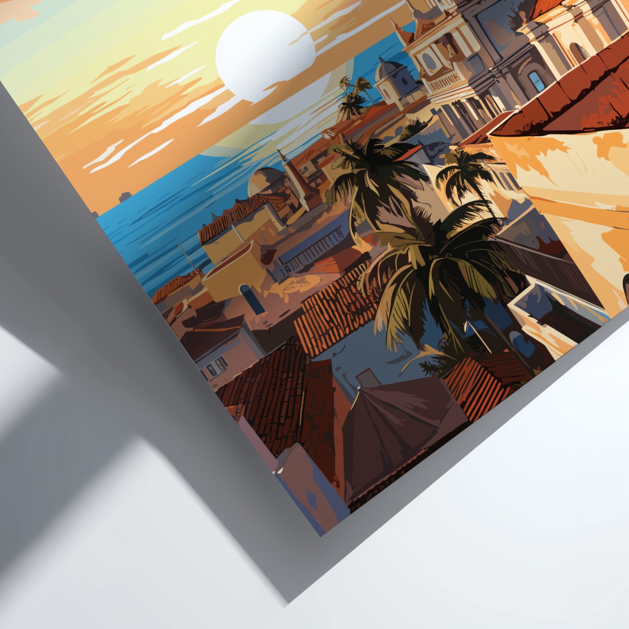 South America CARTAGENA POSTER - COLOMBIA CITY PRINT