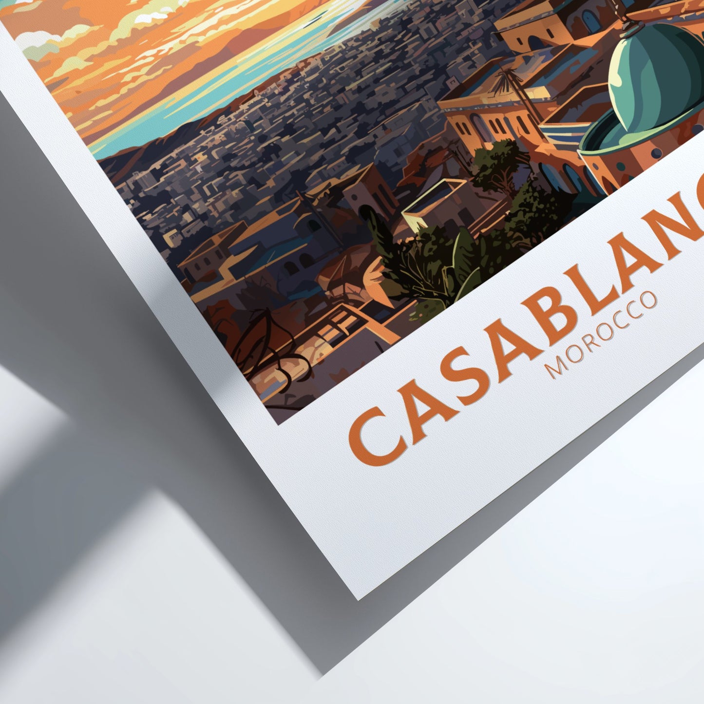Casablanca Print - Retro Artwork