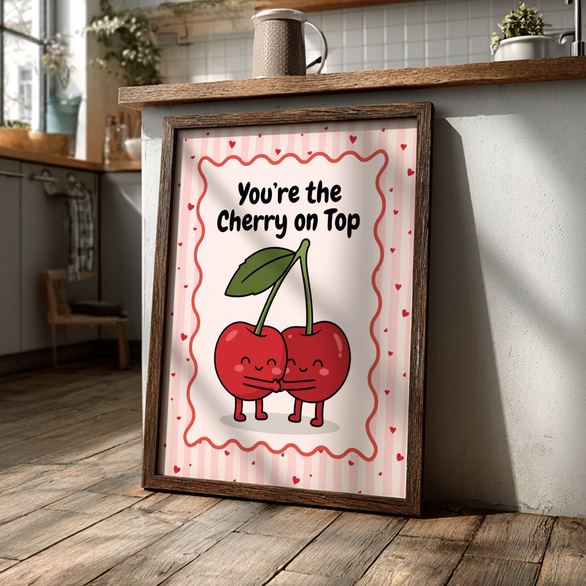 Cherry - Cherry on the Top - Kitchen Wall Art
