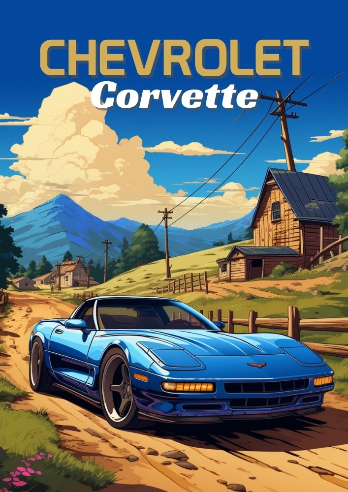 Chevrolet Corvette C5 Poster