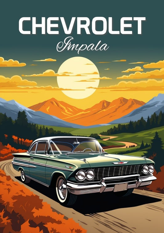 Affiche de la Chevrolet Impala