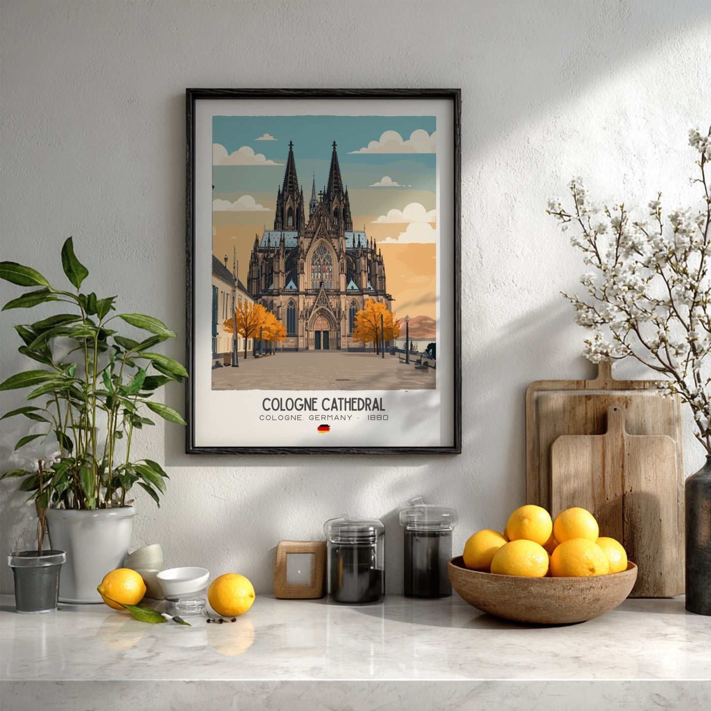 Cologne Cathedral Art - The Gothic Spire Masterpiece Wall Print