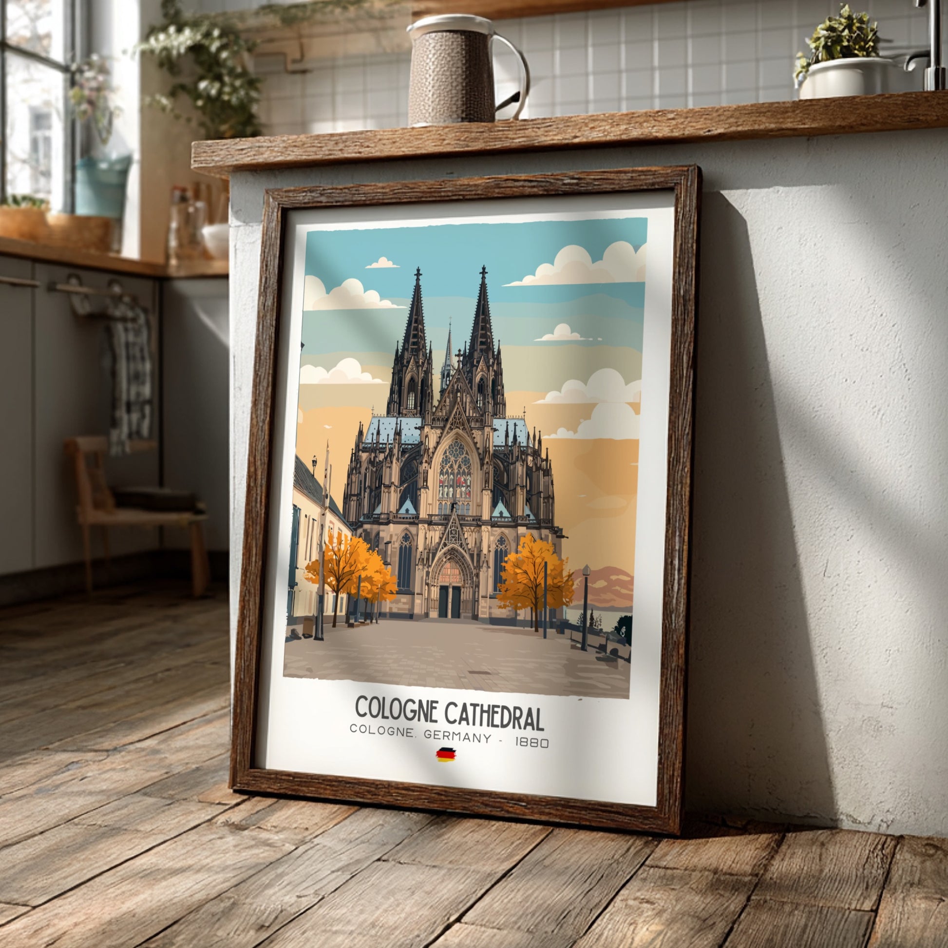 Cologne Cathedral Art - The Gothic Spire Masterpiece Wall Print