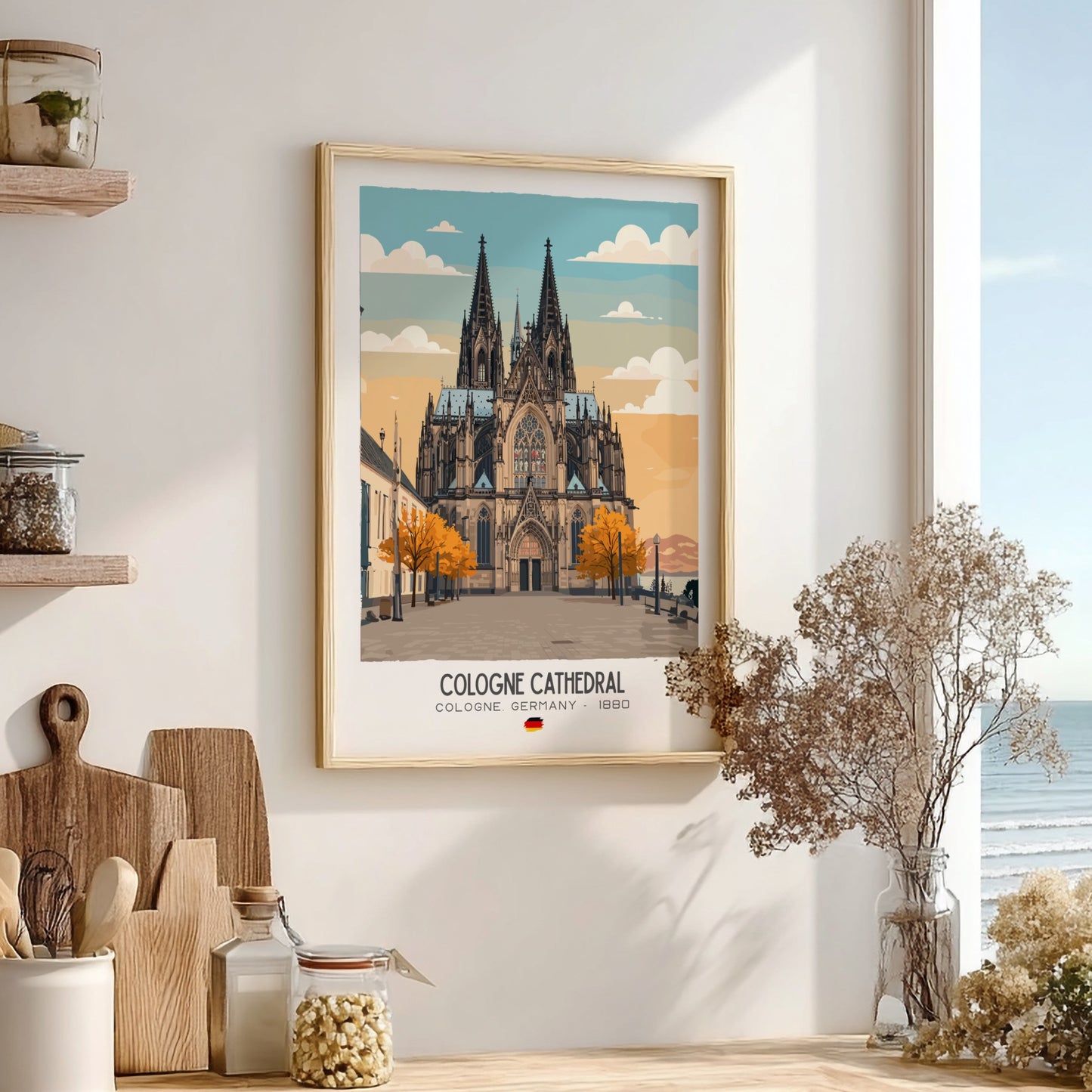 Cologne Cathedral Art - The Gothic Spire Masterpiece Wall Print