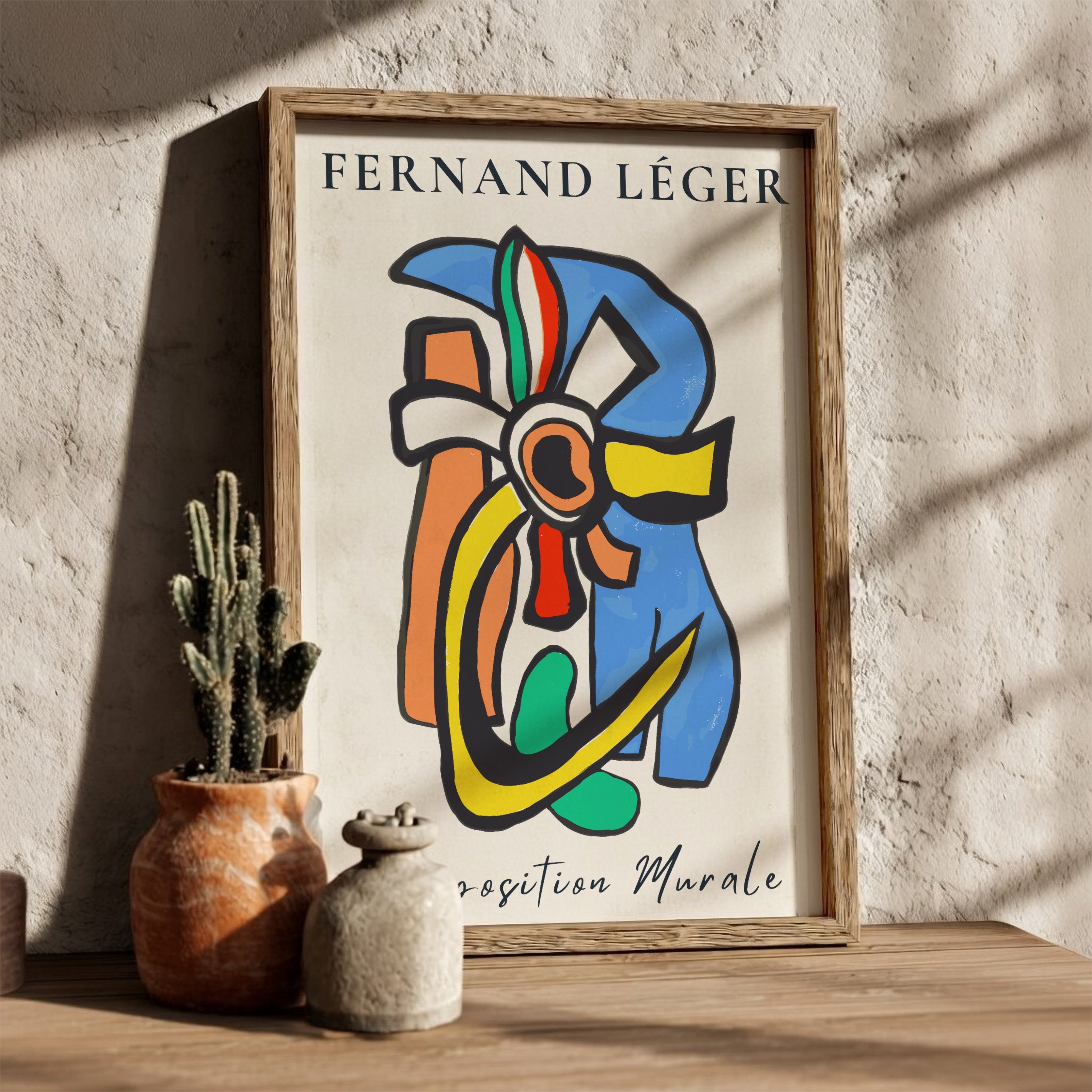 Composition Murale Poster - Fernand Léger Art, Modern Wall Decor