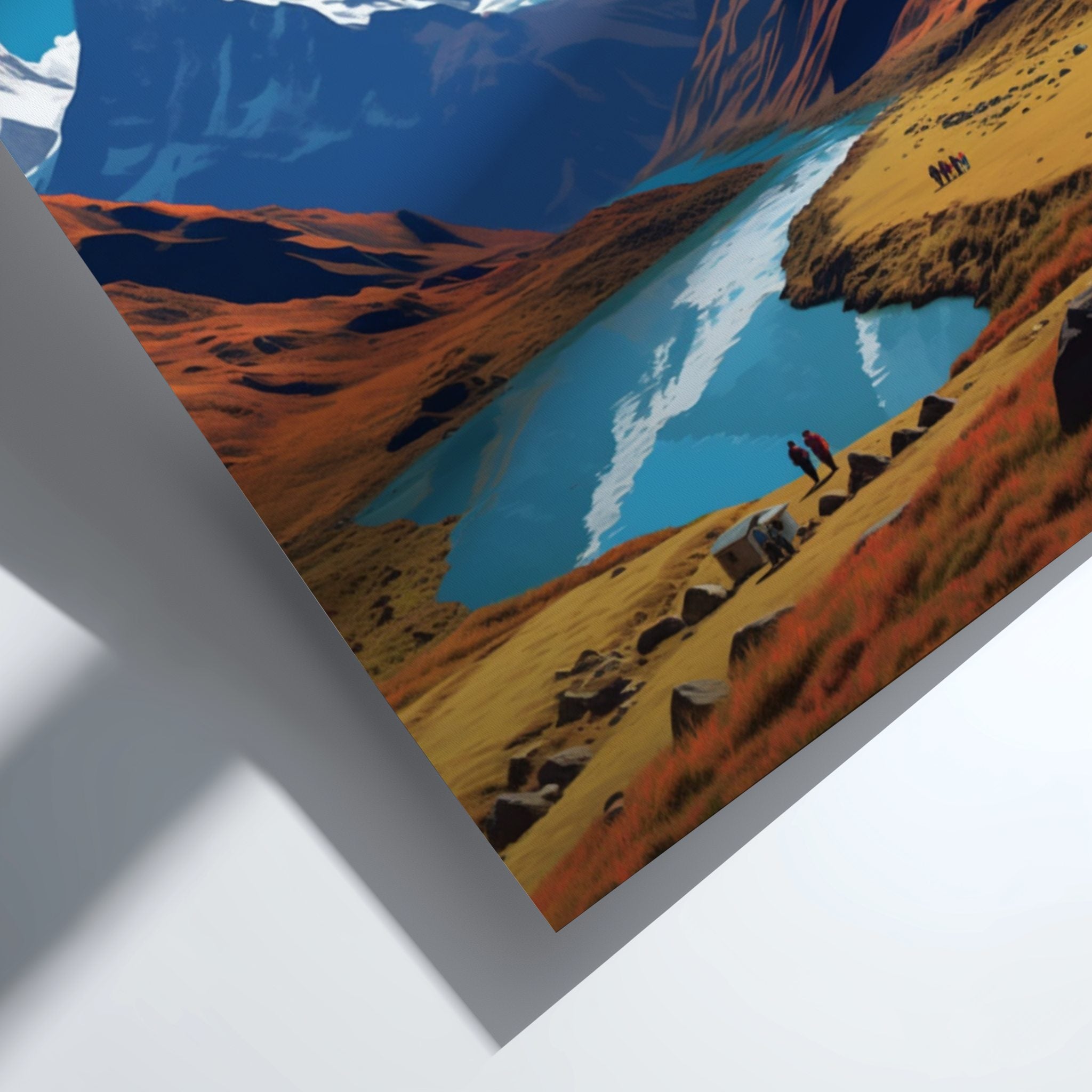 South America CORDILLERA BLANCA PRINT - TRAVEL ART