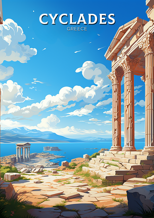 Cyclades Print