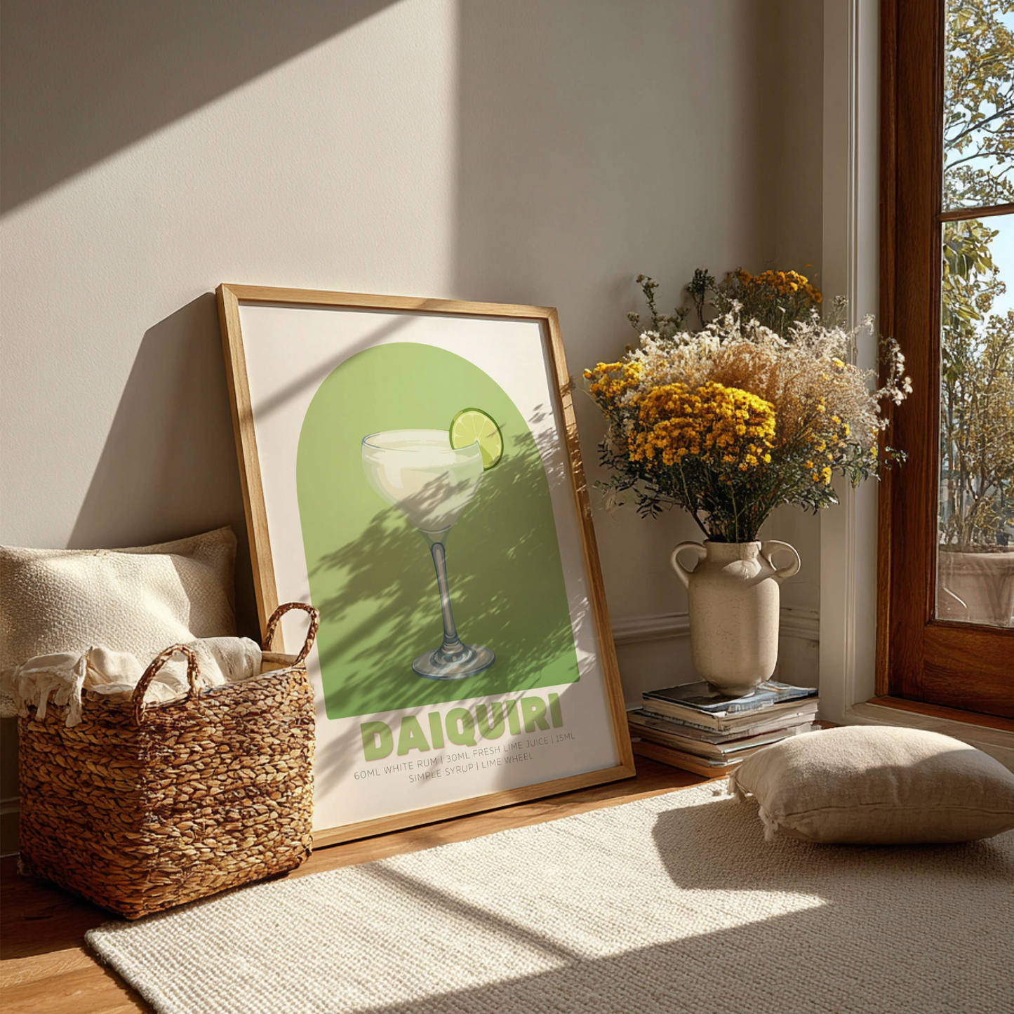 Daiquiri Cocktail Poster - Drinks Wall Art