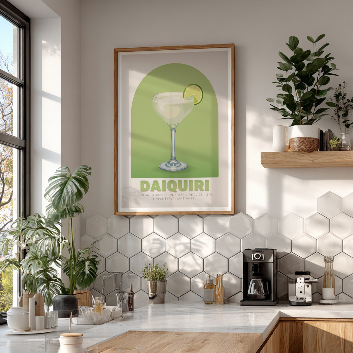Daiquiri Cocktail Poster - Drinks Wall Art