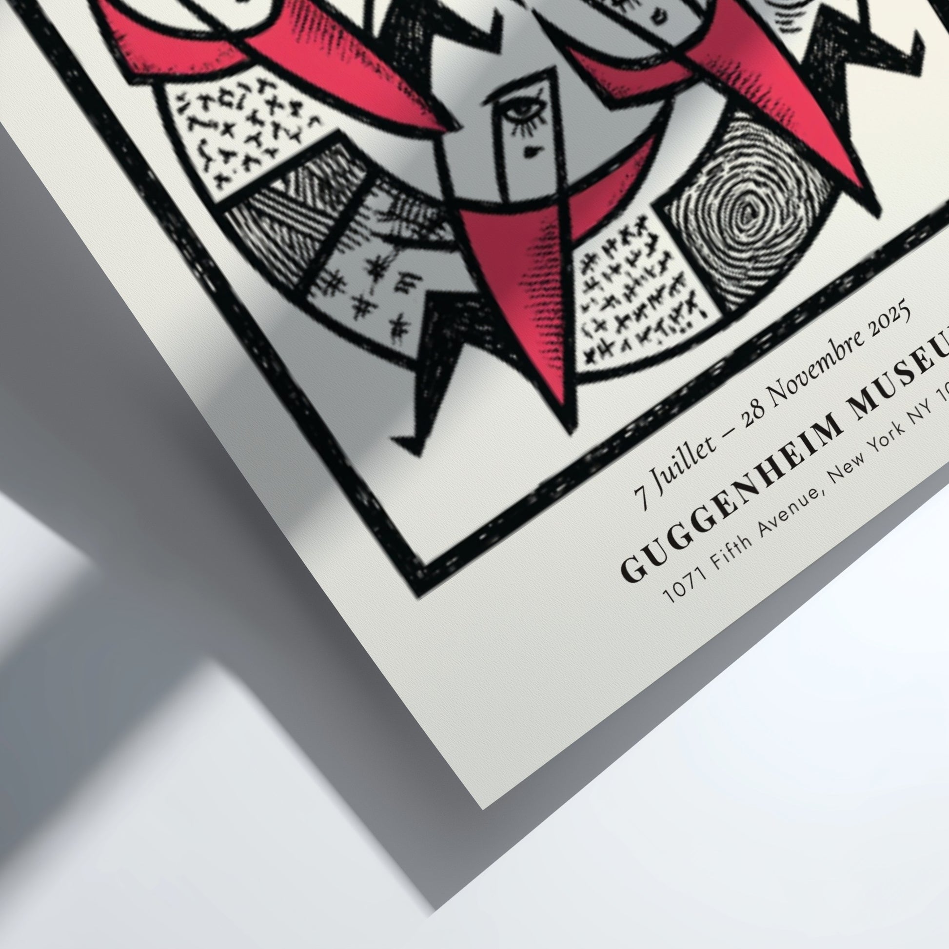 Dance of Joy poster featuring bold colors and dynamic shapes inspired by Picasso