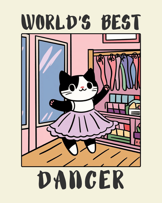World's Best Dancer Poster - Gift Ideas for Dancers