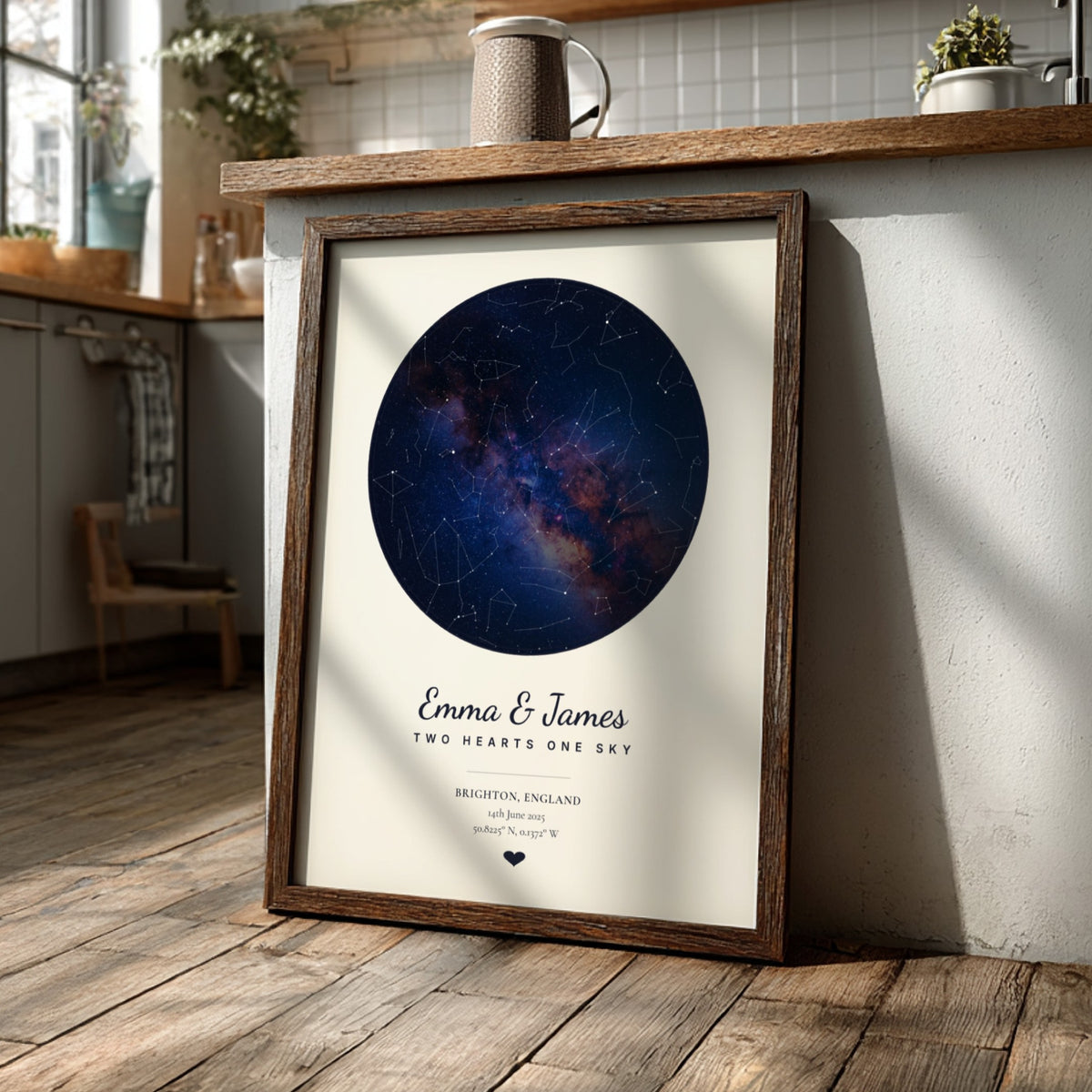 Personalised Night Sky Star Map Poster