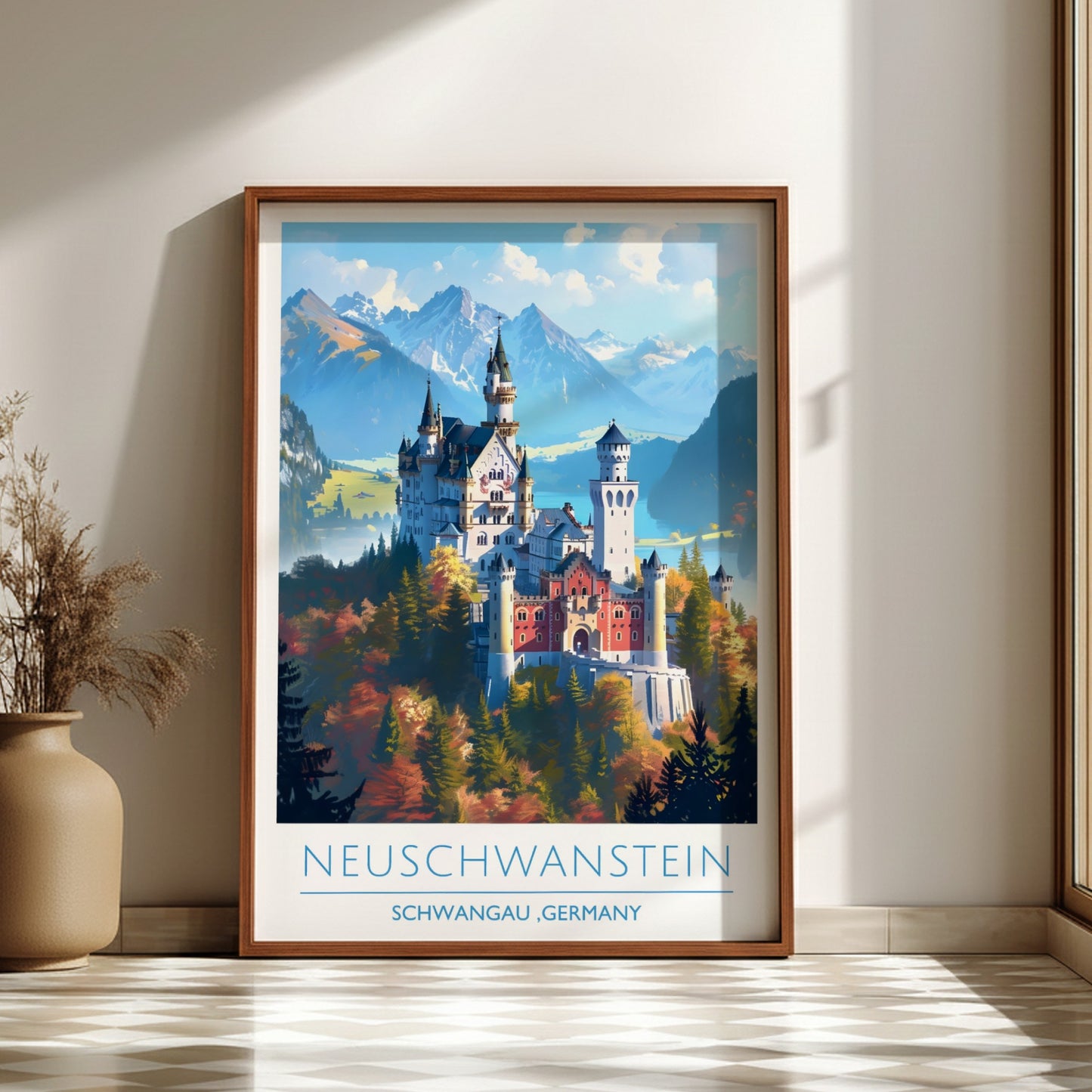 Neuschwanstein, Germany: The Pinnacle – Modern Travel Art