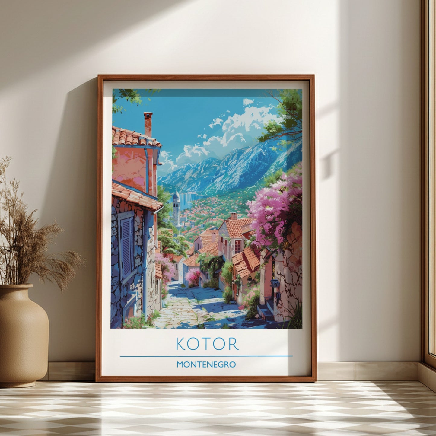 Kotor, Montenegro: The Fjord – Modern Travel Art