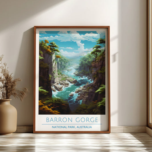 Blowing Rock, NC Poster - Vintage Reisekunstwerk