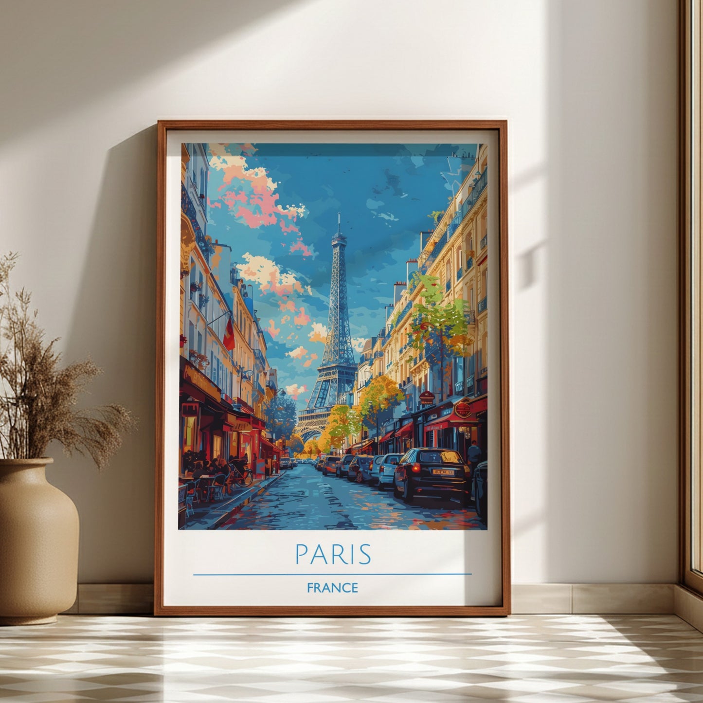 Paris, France: The Luminance – Modern Travel Art