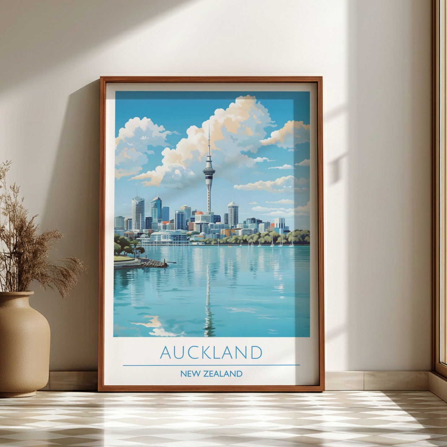 Auckland, New Zealand: The Zenith – Modern Travel Art