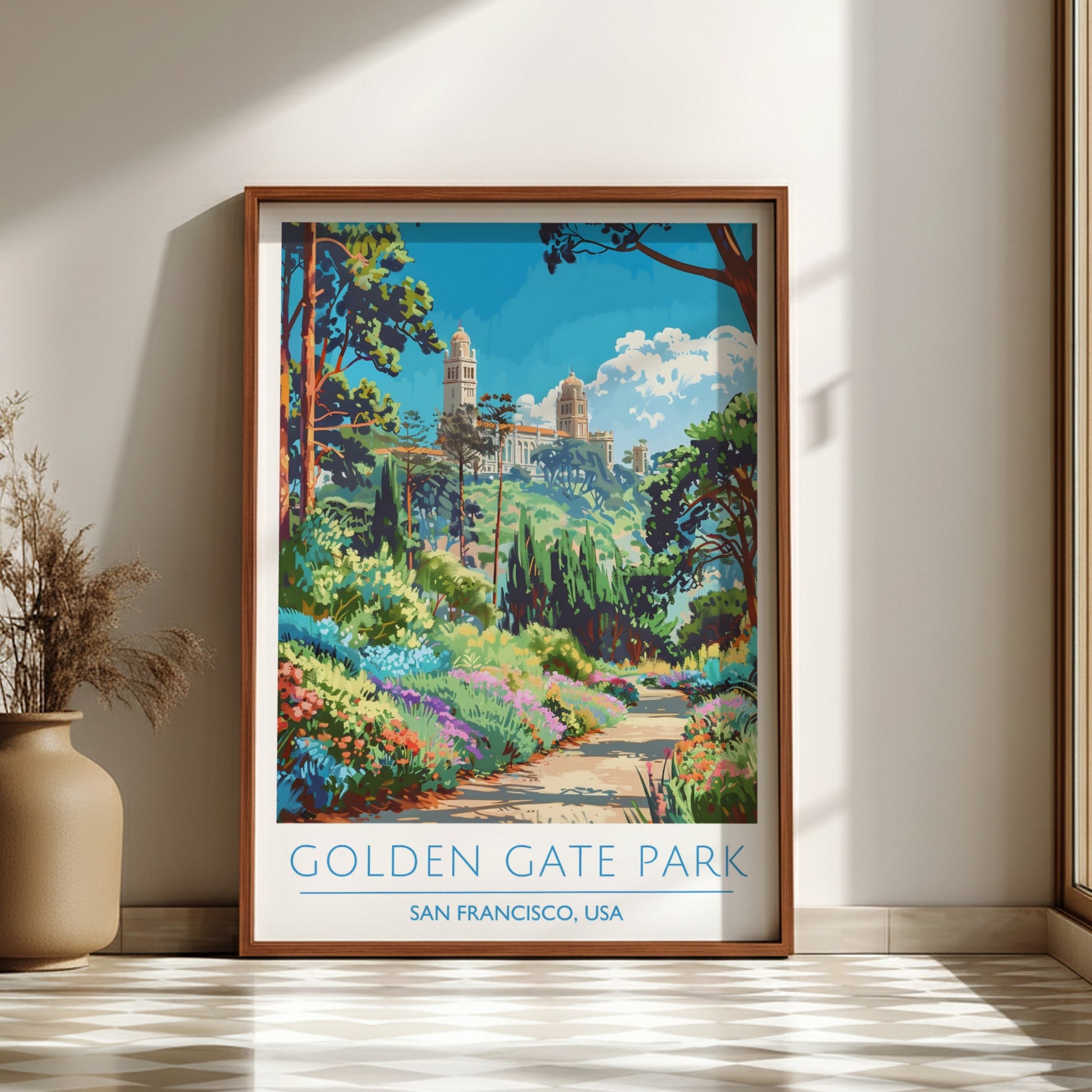 Golden Gate Park, San Francisco: The Grove – Modern Travel Art