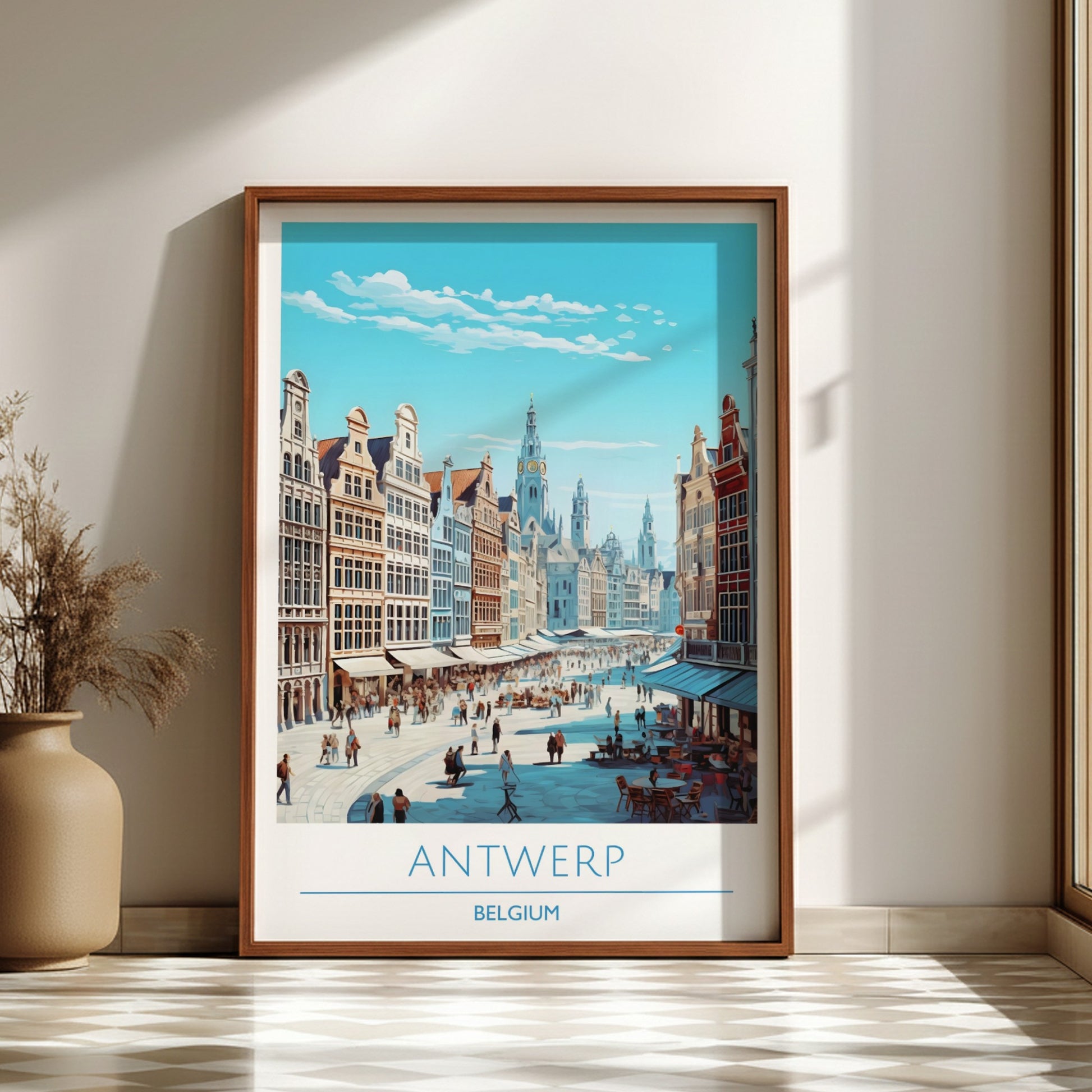 Antwerp, Belgium: The Facet – Modern Travel Art