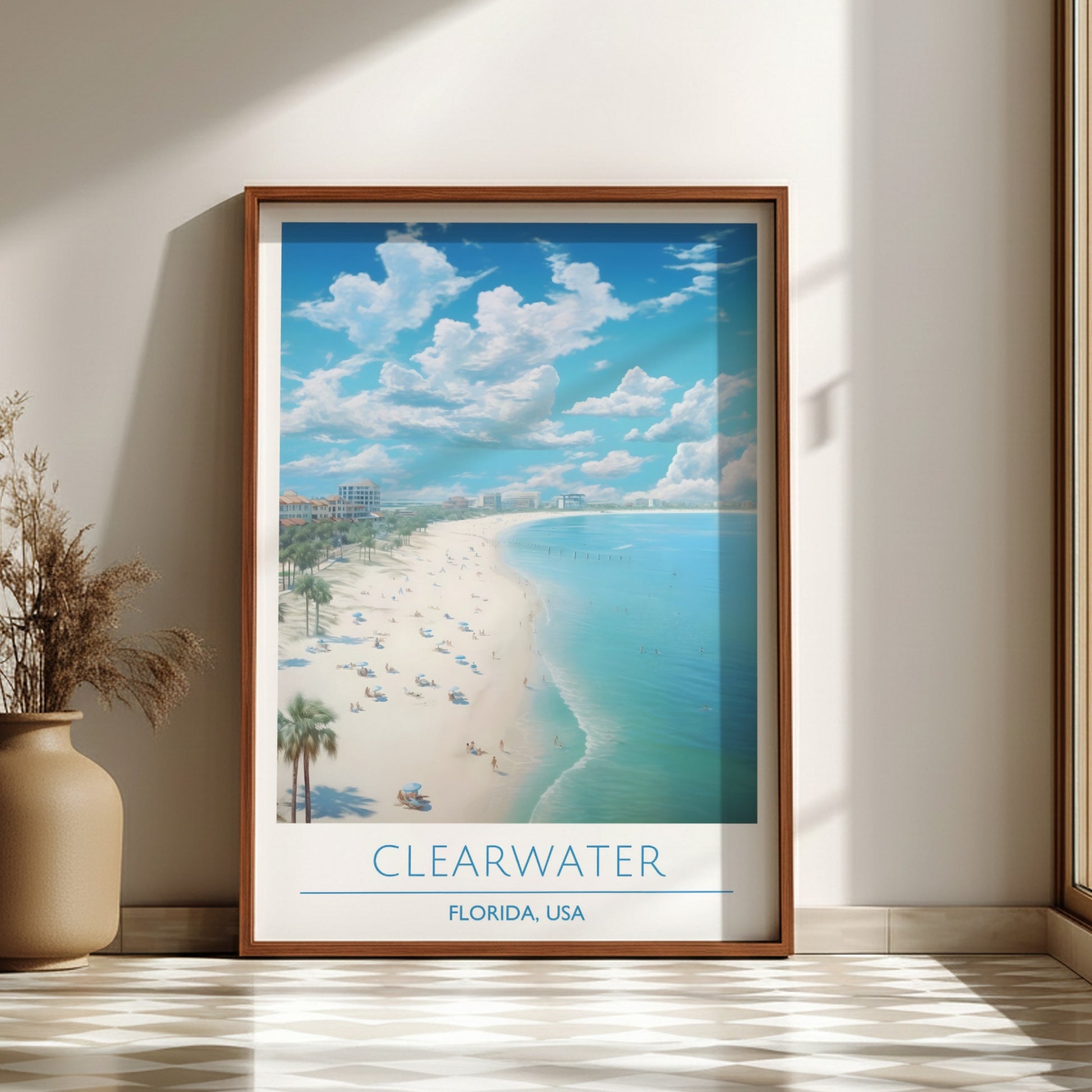 Clearwater, Florida: The Radiant – Modern Travel Art