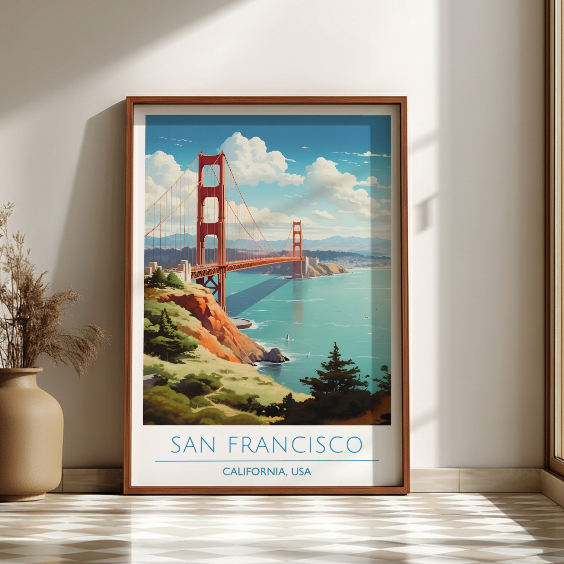San Francisco, California: The Meridian – Modern Travel Art