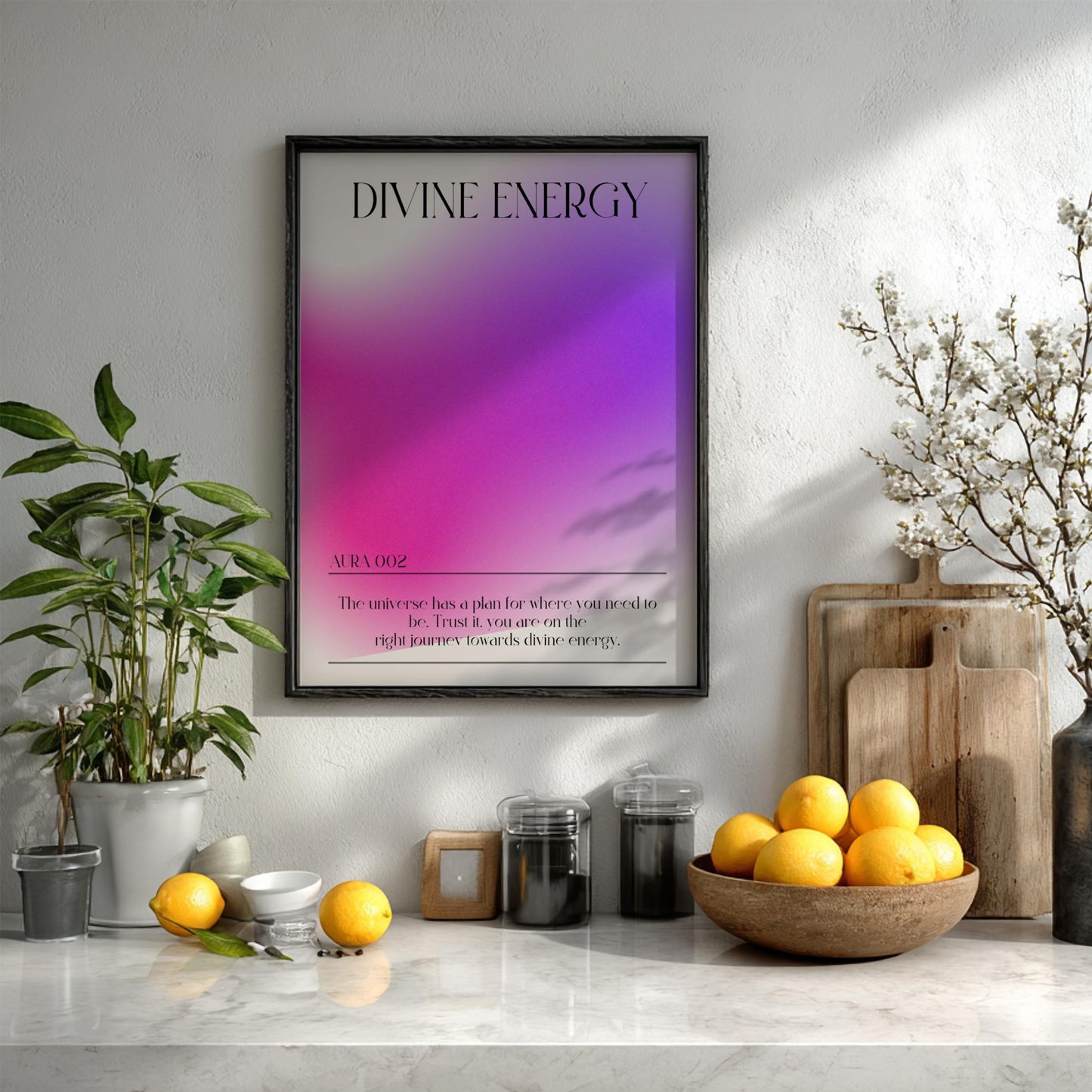 Divine Energy - Celestial Alignment - Aura Art Print