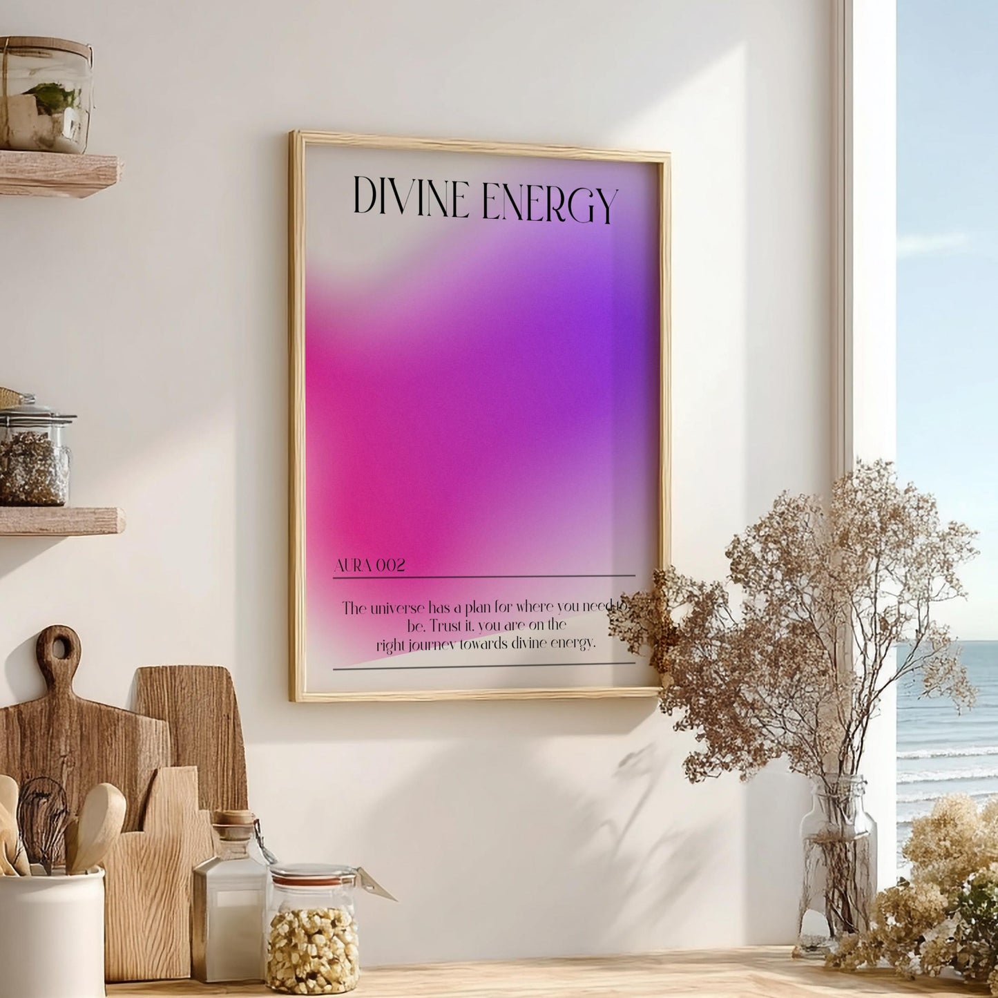 Divine Energy - Celestial Alignment - Aura Art Print