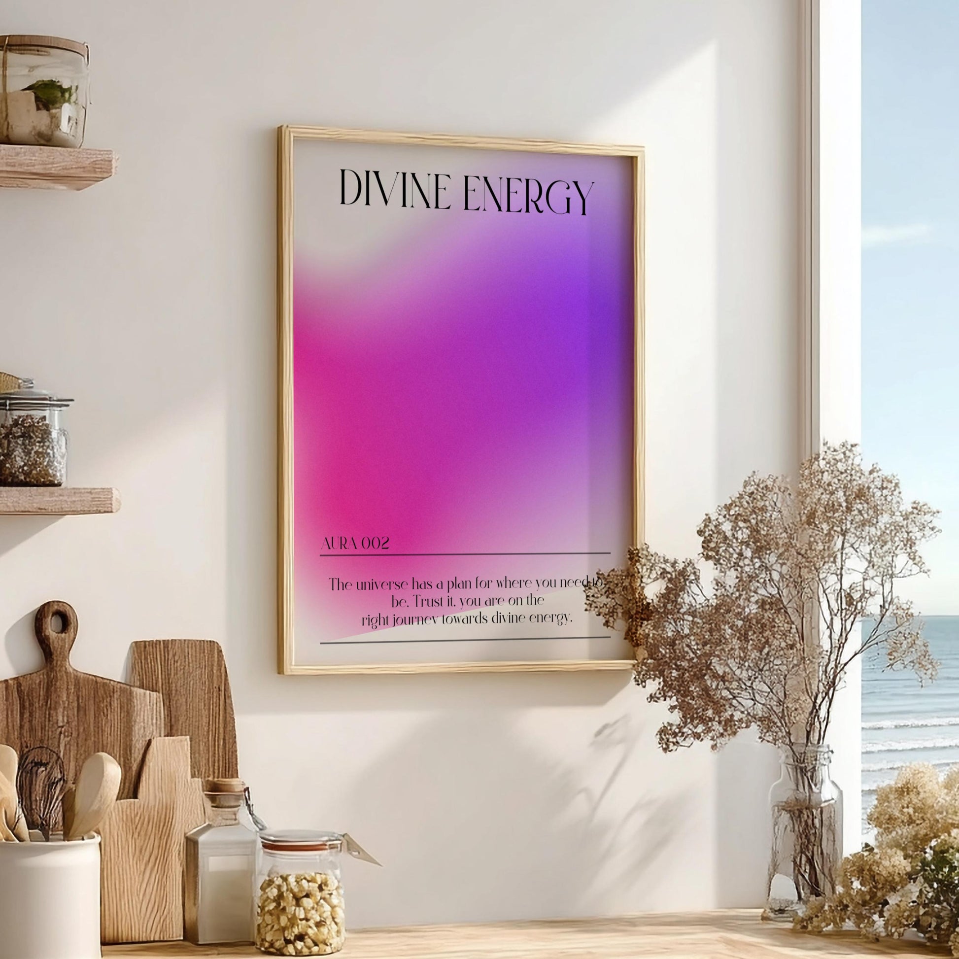 Divine Energy - Celestial Alignment - Aura Art Print