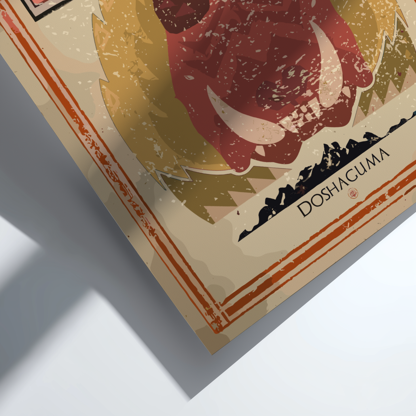 Doshaguma Poster - Monster Hunter Wall Art Print