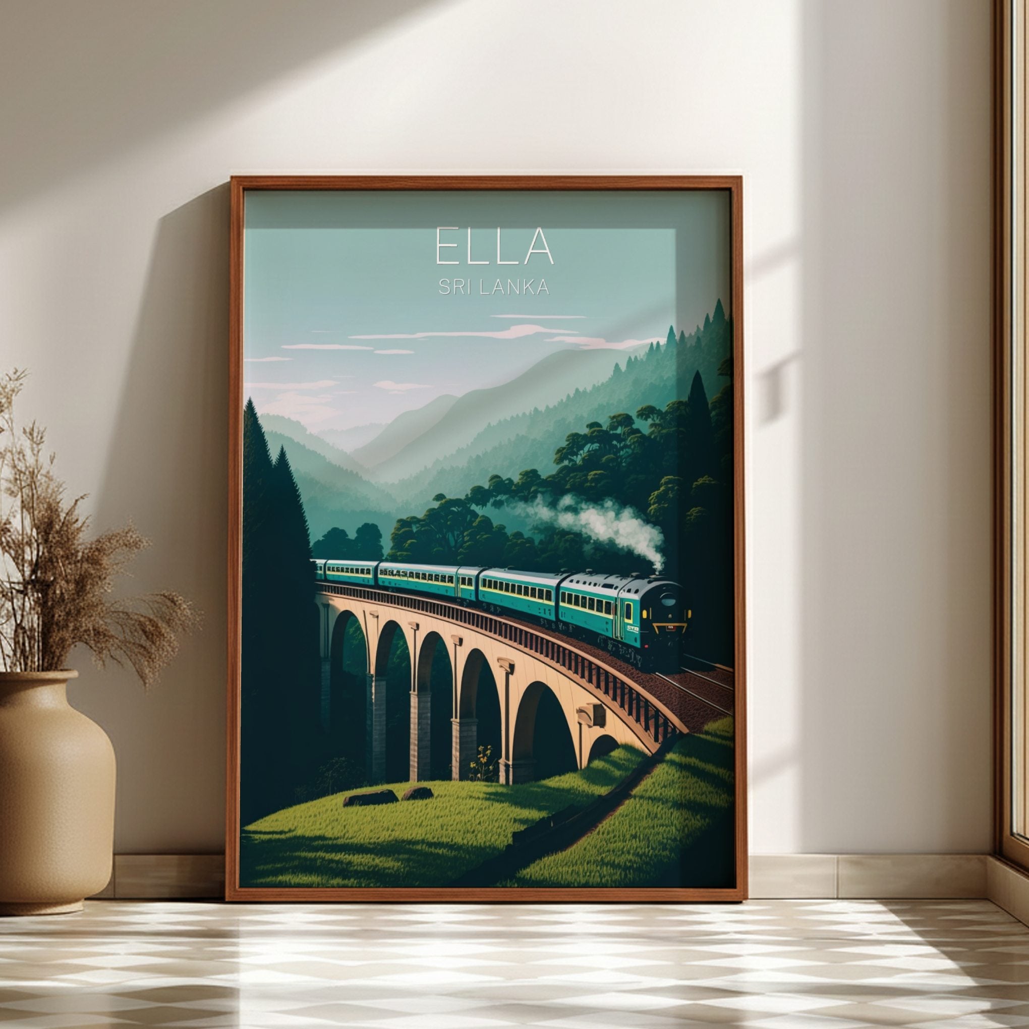 Asian ELLA PRINT - VINTAGE ARTWORK