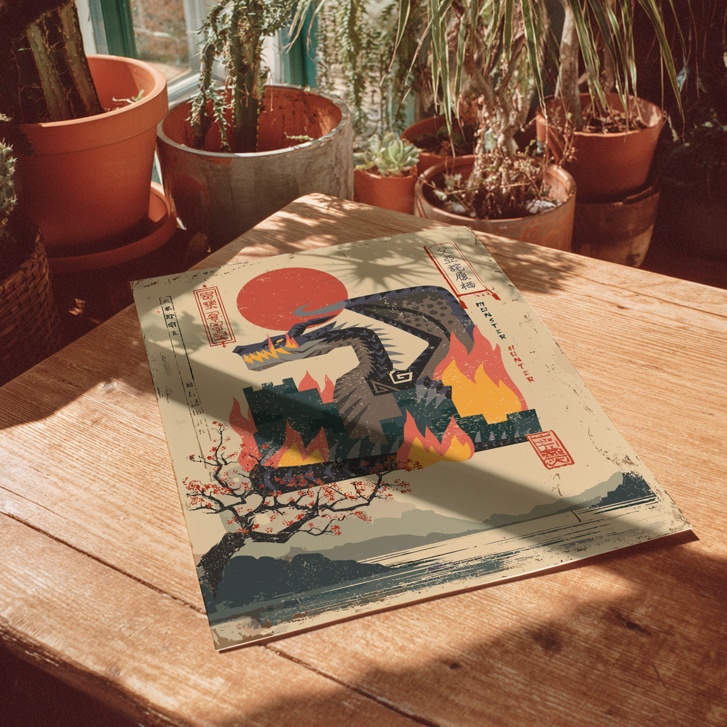 Fatalis Poster - Monster Hunter Wall Art Print