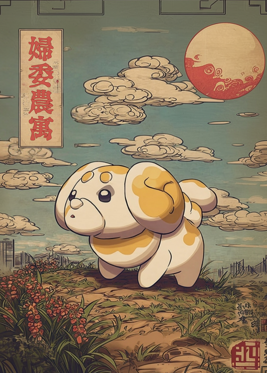 Fidough Pokemon Poster