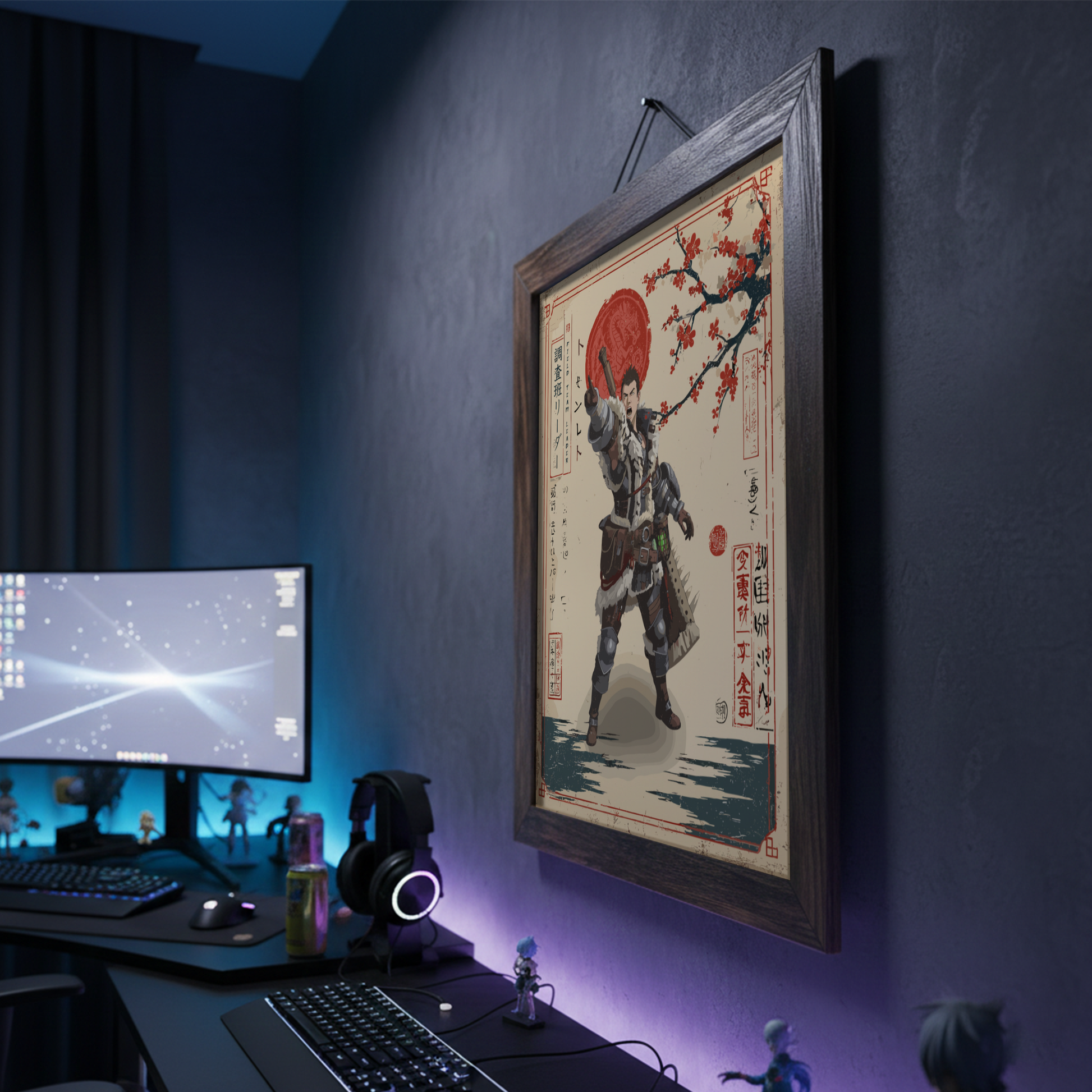 Field Team Leader Poster - Monster Hunter Wall Art Print