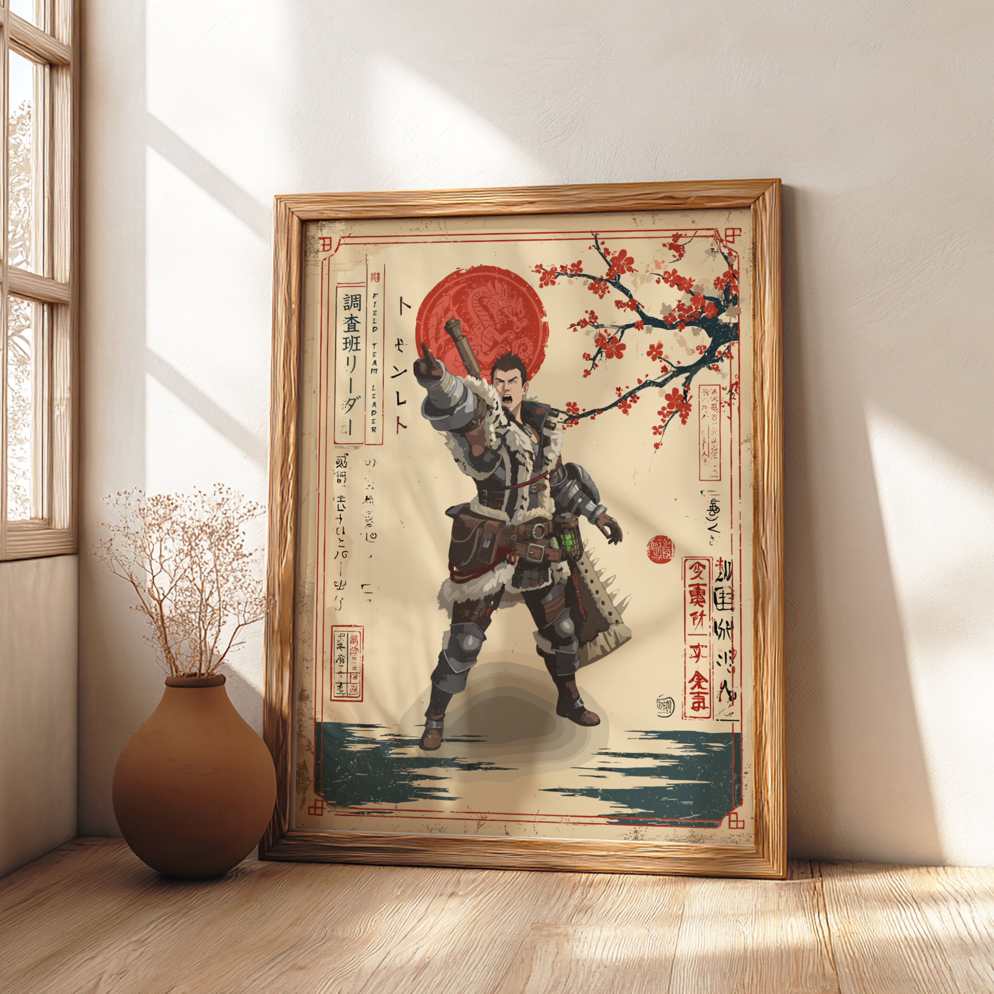 Field Team Leader Poster - Monster Hunter Wall Art Print
