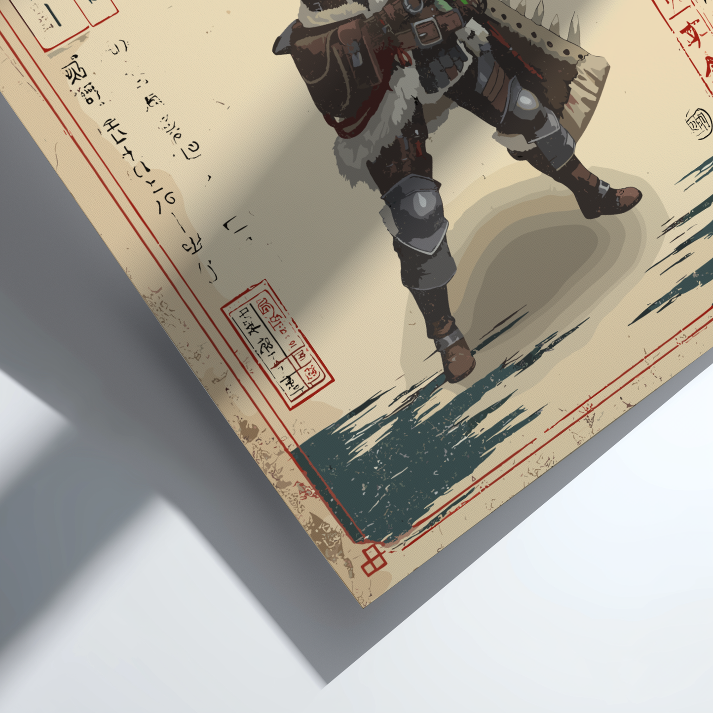 Field Team Leader Poster - Monster Hunter Wall Art Print