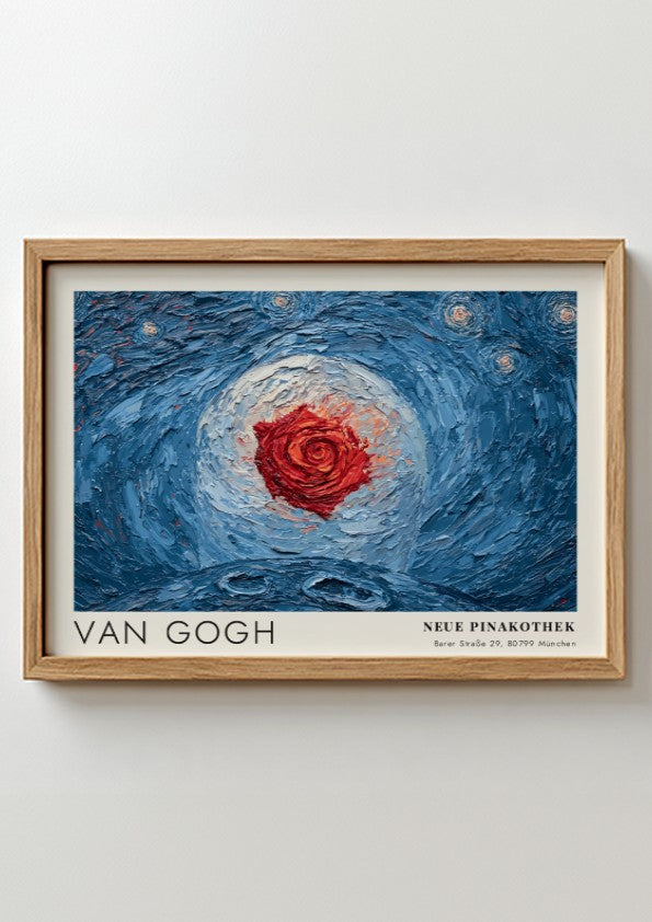 Fishing Boats wall art print featuring vibrant colors and impressionist style by Van Gogh