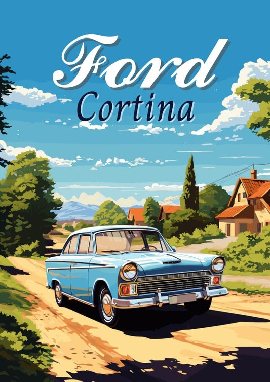 Ford Cortina Mk1 Print