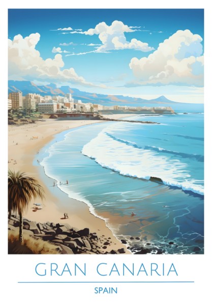 Gran Canaria, Spain: The Archipelago – Modern Travel Art