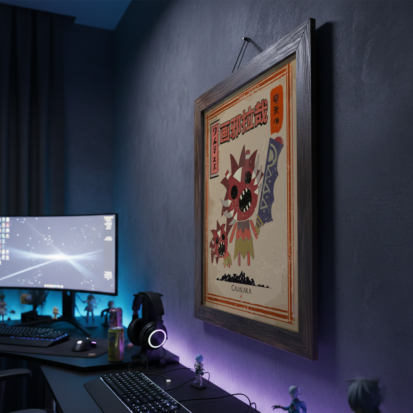 Gajalaka Poster - Monster Hunter Wall Art Print