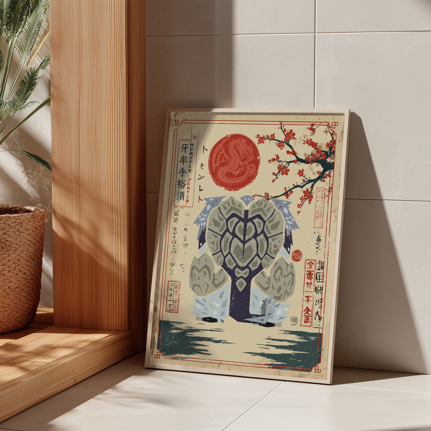 Gammoth Wall Art Print - Monster Hunter Poster