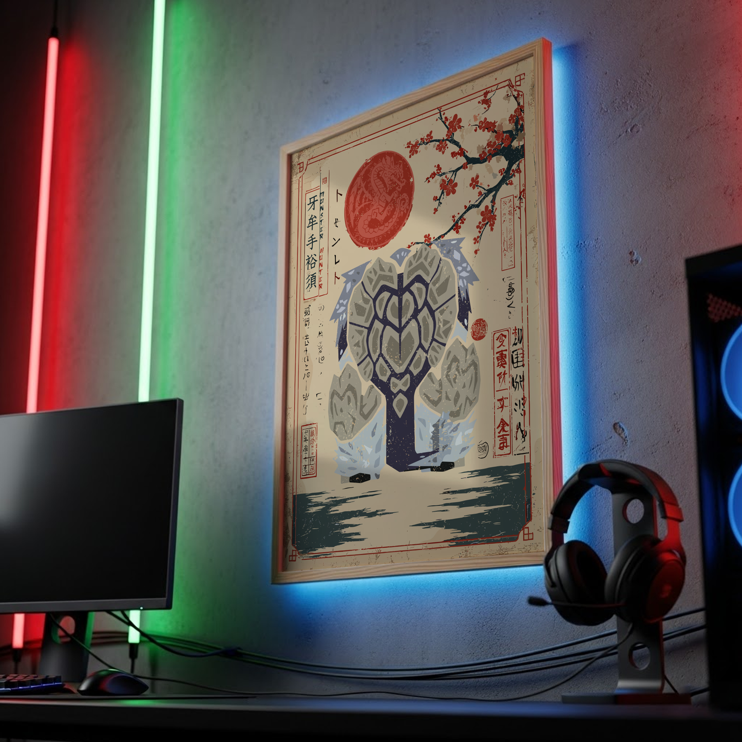 Gammoth Wall Art Print - Monster Hunter Poster