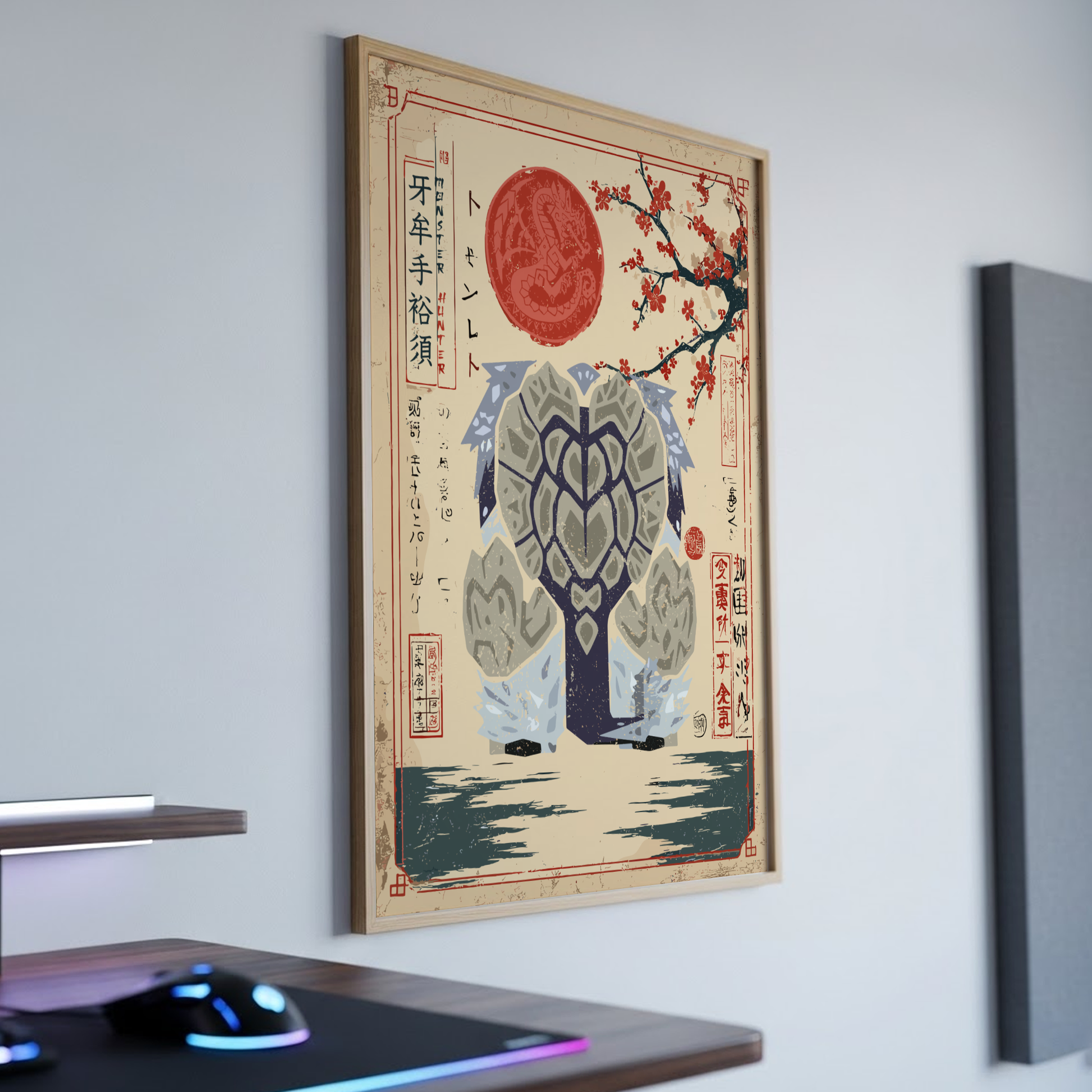 Gammoth Wall Art Print - Monster Hunter Poster