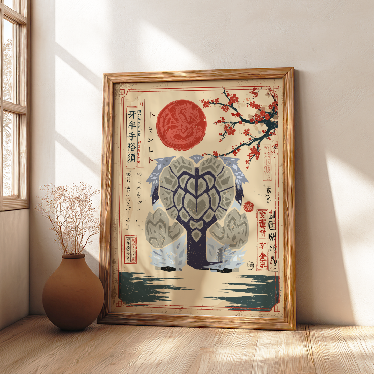 Gammoth Wall Art Print - Monster Hunter Poster