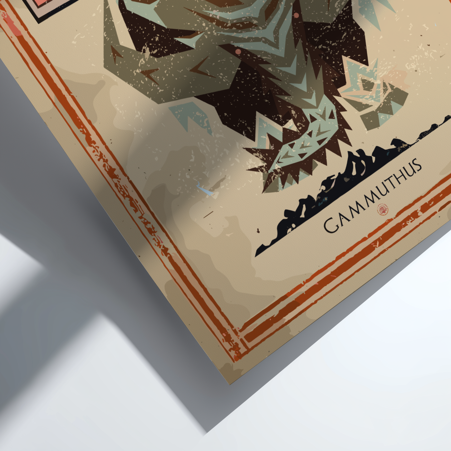Gammuthus Wall Art Print - Monster Hunter Poster