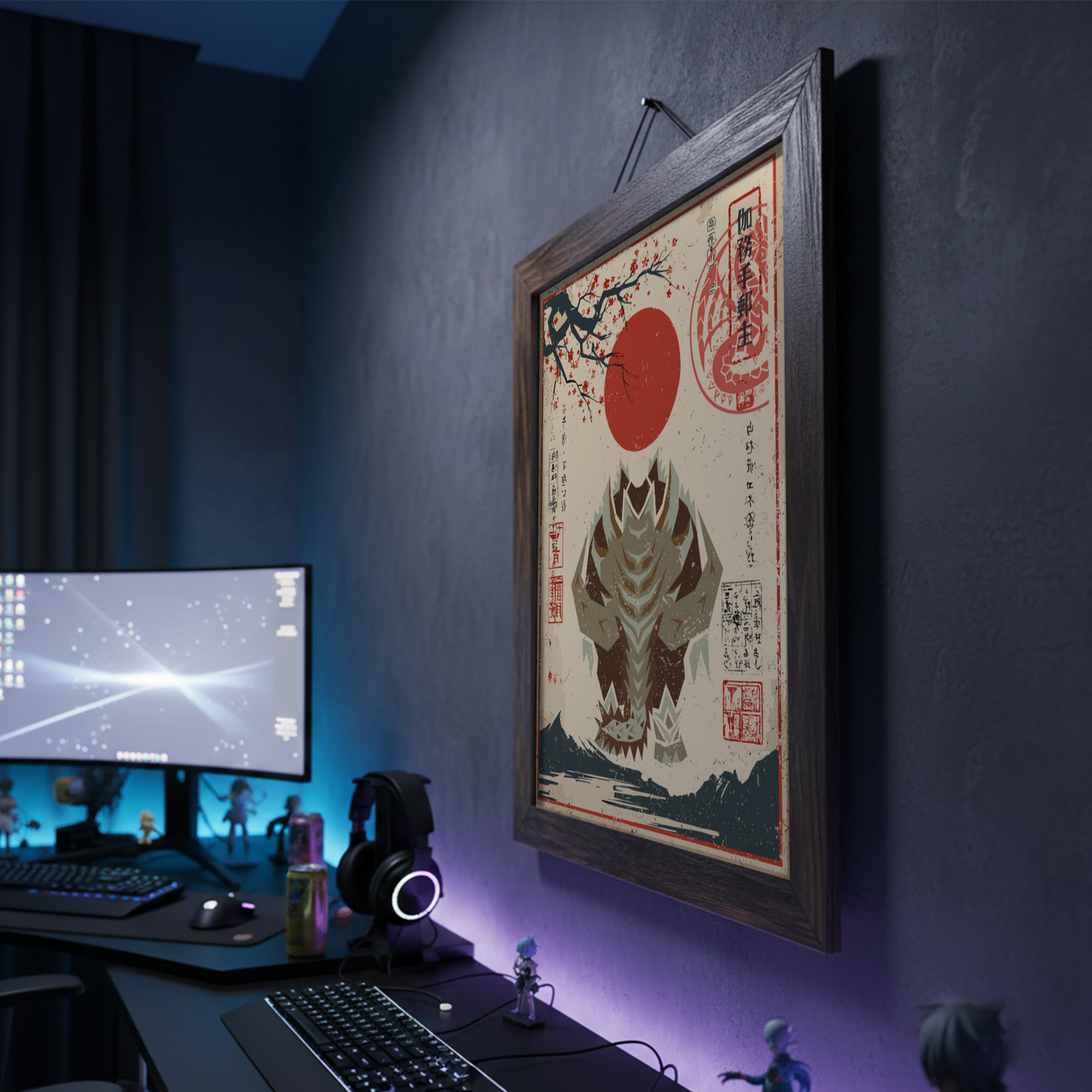 Gammuthus Poster - Monster Hunter Wall Art Print