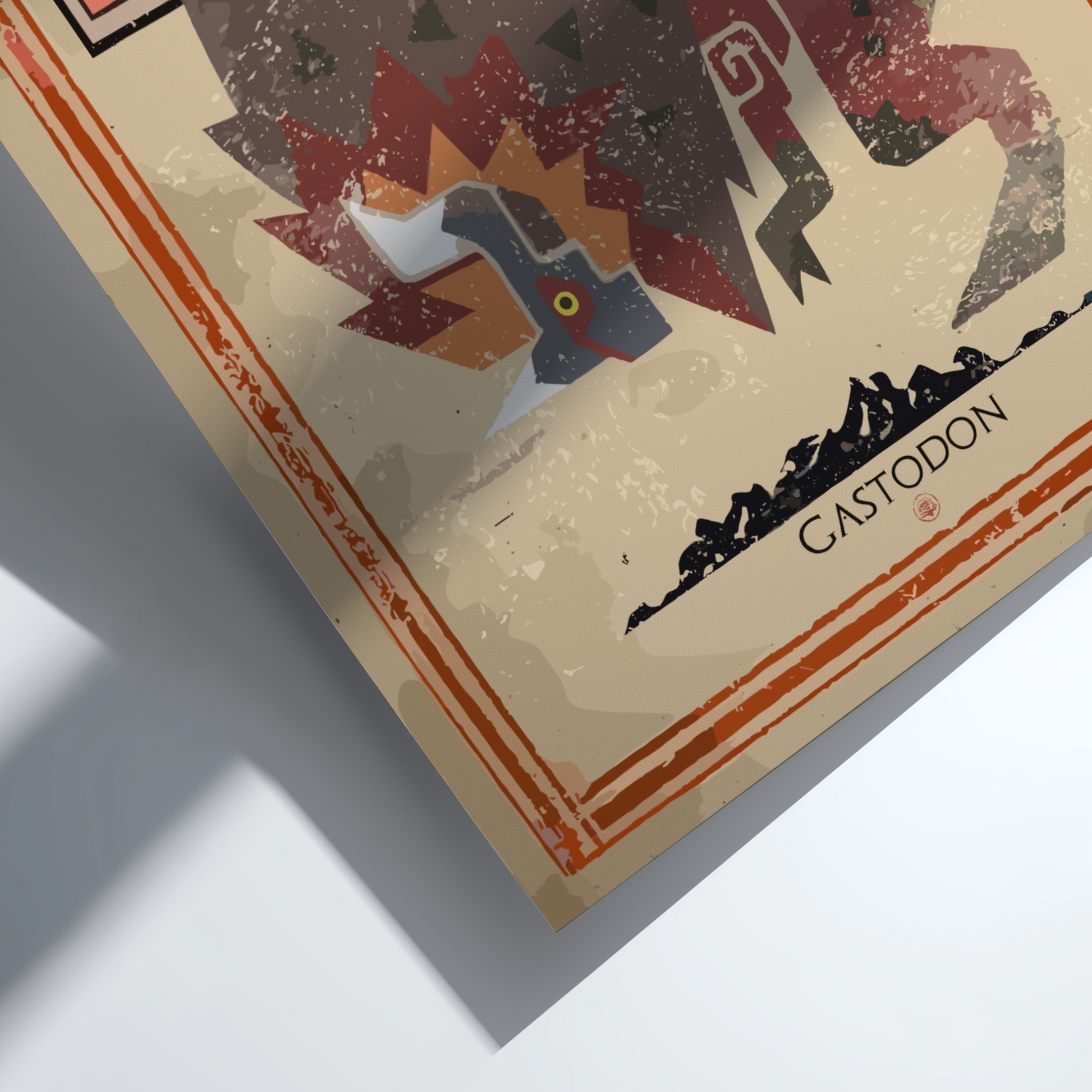 Gastodon Poster - Monster Hunter Wall Art Print